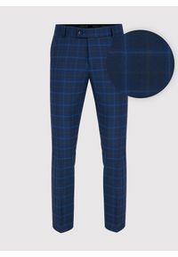 Pako Lorente - PAKO LORENTE – Kraciaste spodnie garniturowe z wełną. Materiał: wełna #4