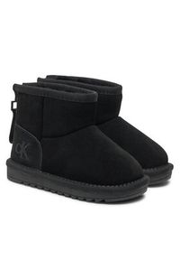 Calvin Klein Jeans Śniegowce Fur Boot V3A5-81036-0187 M Czarny. Kolor: czarny. Materiał: skóra, zamsz #7