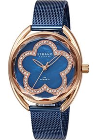 Zegarek Strand Zegarek damski Strand S734LXVLML CYRKONIE niebieski. Kolor: niebieski #1