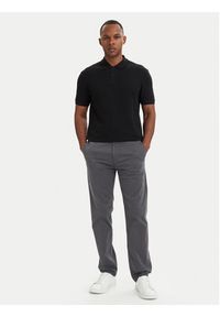 BOSS Polo Phoenix 50560227 Czarny Regular Fit. Typ kołnierza: polo. Kolor: czarny. Materiał: bawełna #2