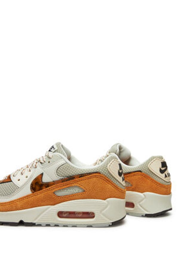 Nike Sneakersy Air Max 90 DQ9316 001 Szary. Kolor: szary. Materiał: skóra, zamsz. Model: Nike Air Max, Nike Air Max 90