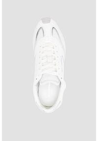 Karl Lagerfeld - KARL LAGERFELD Białe damskie sneakersy skórzane Kapri Karl NFT Lo Lace. Okazja: na co dzień. Kolor: biały. Materiał: skóra #5