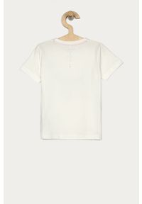 Name it - T-shirt 80-110 cm. Okazja: na co dzień. Kolor: biały. Materiał: bawełna, dzianina, elastan. Wzór: nadruk. Styl: casual #3