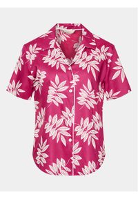 Cyberjammies Koszulka piżamowa Emmi CY9652 Różowy Regular Fit. Kolor: różowy. Materiał: bawełna