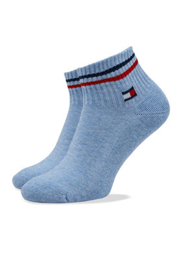 TOMMY HILFIGER - Tommy Hilfiger Skarpety krótkie 701228177 Niebieski. Kolor: niebieski. Materiał: bawełna