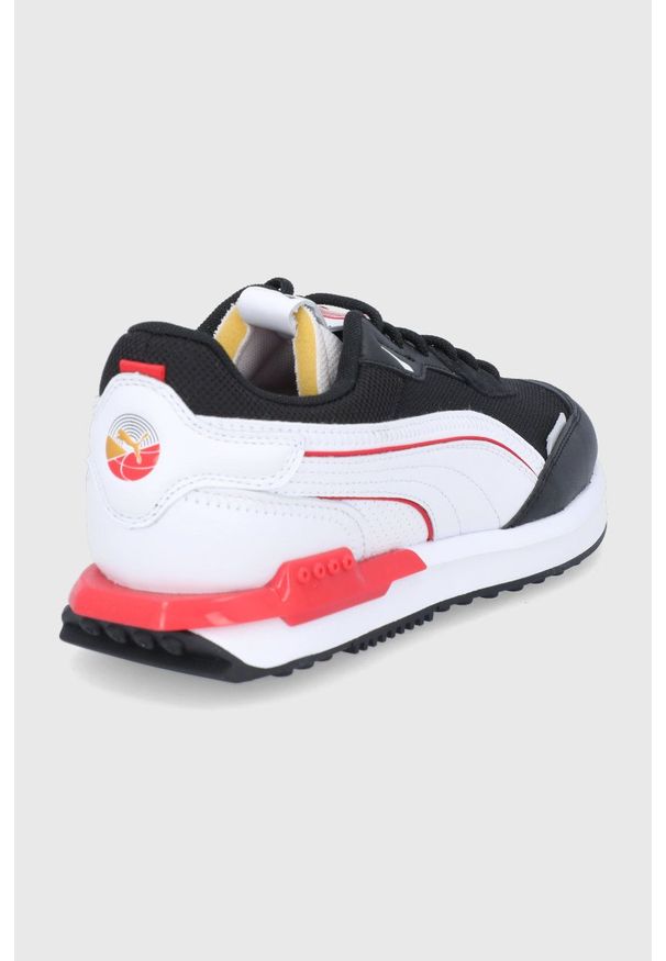 Puma - Buty City Rider AS. Nosek buta: okrągły. Zapięcie: sznurówki. Kolor: czarny. Materiał: guma