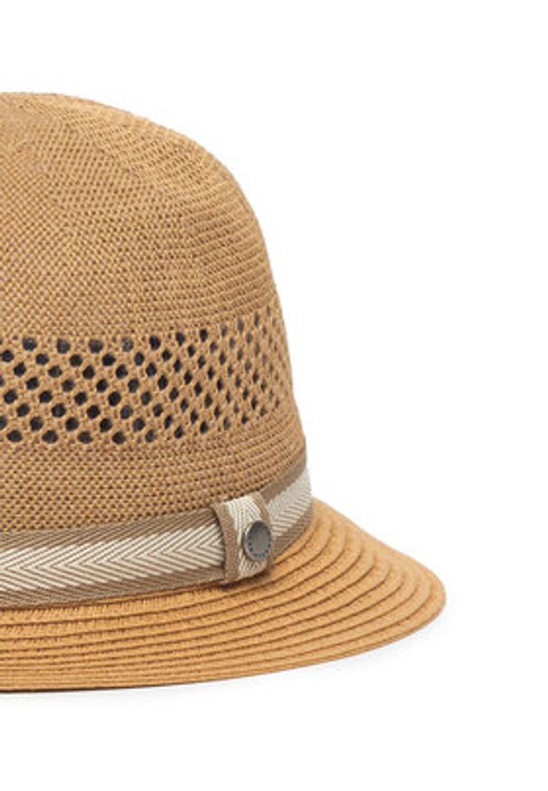 Barbour Kapelusz Craster Trilby MHA0789TA71 Brązowy. Kolor: brązowy. Materiał: poliester