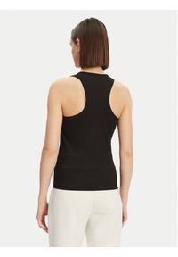 Lacoste Top TF4874 Czarny Slim Fit. Kolor: czarny. Materiał: syntetyk #5