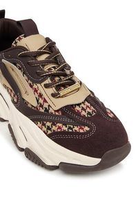 Steve Madden Sneakersy SM11004652 Brązowy. Kolor: brązowy. Materiał: skóra #5