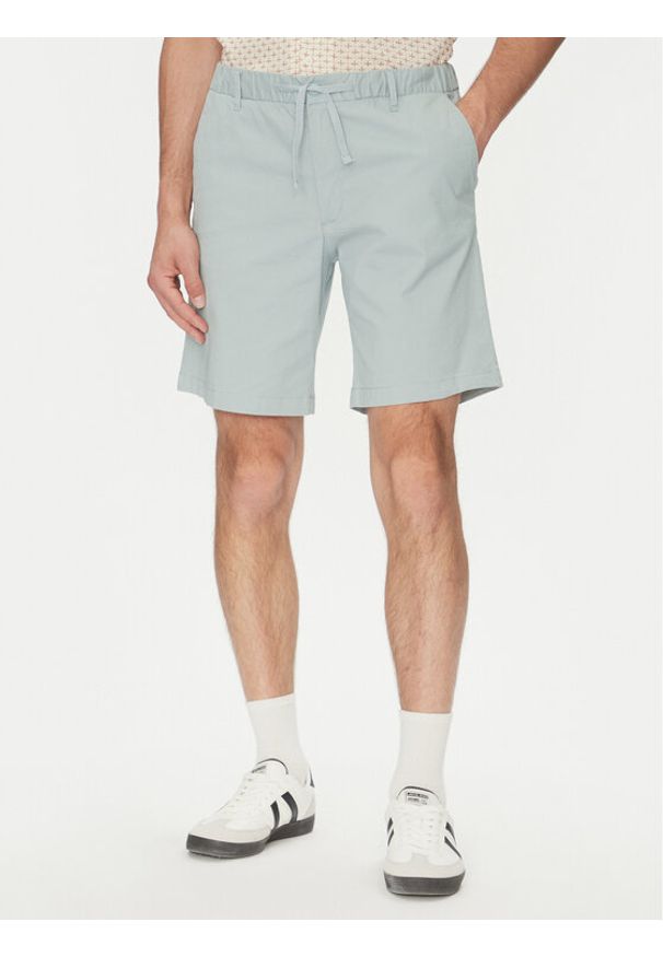 Jack & Jones - Jack&Jones Szorty materiałowe Jaiden 12274983 Błękitny Relaxed Fit. Kolor: niebieski. Materiał: bawełna