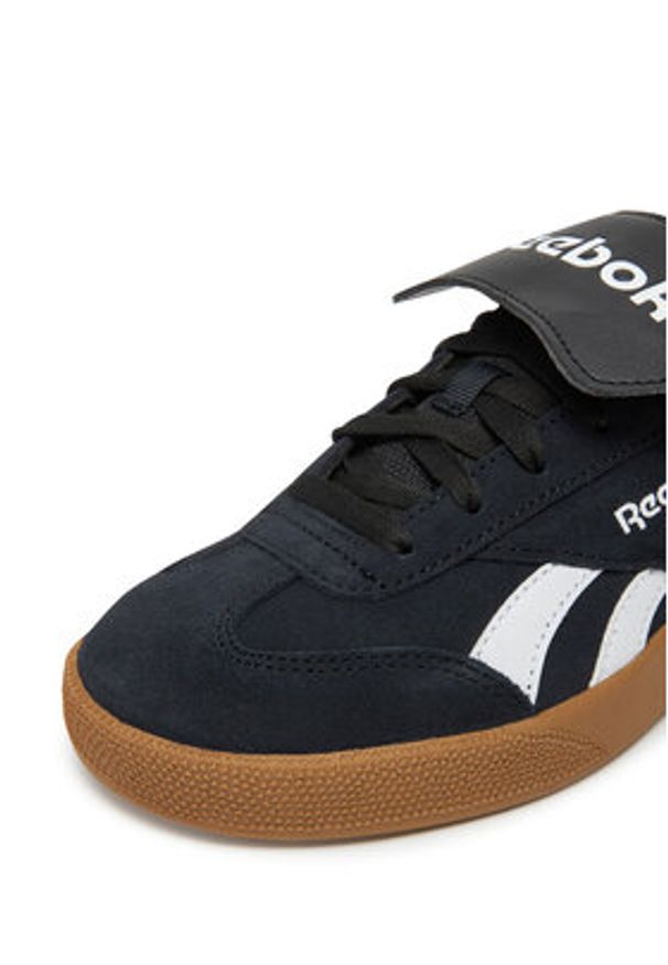 Reebok Sneakersy SMASH EDGE KILTY 100235252 Granatowy. Kolor: niebieski. Materiał: zamsz, skóra