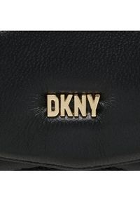 DKNY Torebka Eve Chain Shoulder R313BW96 Czarny. Kolor: czarny. Materiał: skórzane