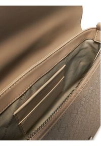 Calvin Klein Torebka Ck Must Satchel_Mono K60K613181 Beżowy. Kolor: beżowy. Materiał: skórzane #3