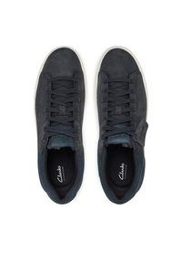 Clarks Sneakersy Courtlite2 Run 26181323 Granatowy. Kolor: niebieski. Materiał: skóra, nubuk. Sport: bieganie #3