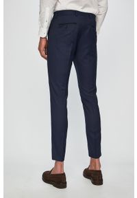 Premium by Jack&Jones - Spodnie. Kolor: niebieski. Materiał: wełna, materiał, elastan, tkanina, poliester. Wzór: gładki #3