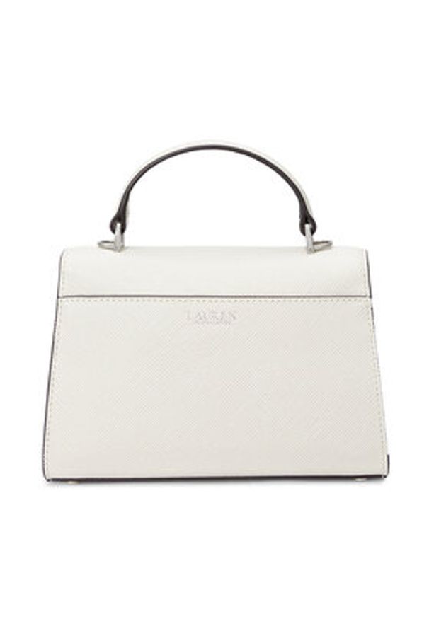 Lauren Ralph Lauren - LAUREN RALPH LAUREN Torebka Farrah 431966765001 Biały. Kolor: biały. Materiał: skórzane