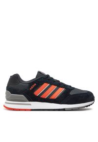 Adidas - adidas Sneakersy Run 80s ID1266 Czarny. Kolor: czarny. Materiał: skóra, zamsz. Sport: bieganie #1