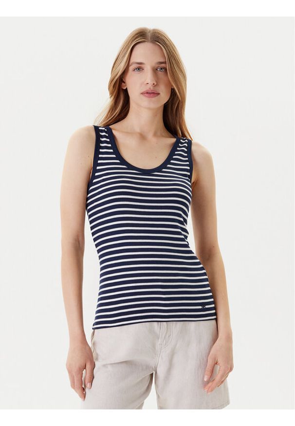 United Colors of Benetton - United Colors Of Benetton Top 30YSDH010 Czarny Regular Fit. Kolor: czarny. Materiał: bawełna