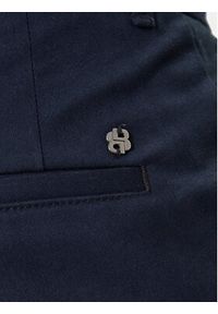 BOSS Spodnie garniturowe C-Genius 50555035 Granatowy Slim Fit. Kolor: niebieski. Materiał: bawełna #4