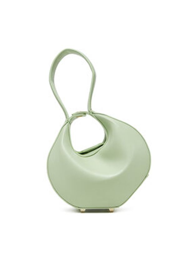 Patrizia Pepe Torebka 8B0074/L047-G596 Zielony. Kolor: zielony. Materiał: skórzane