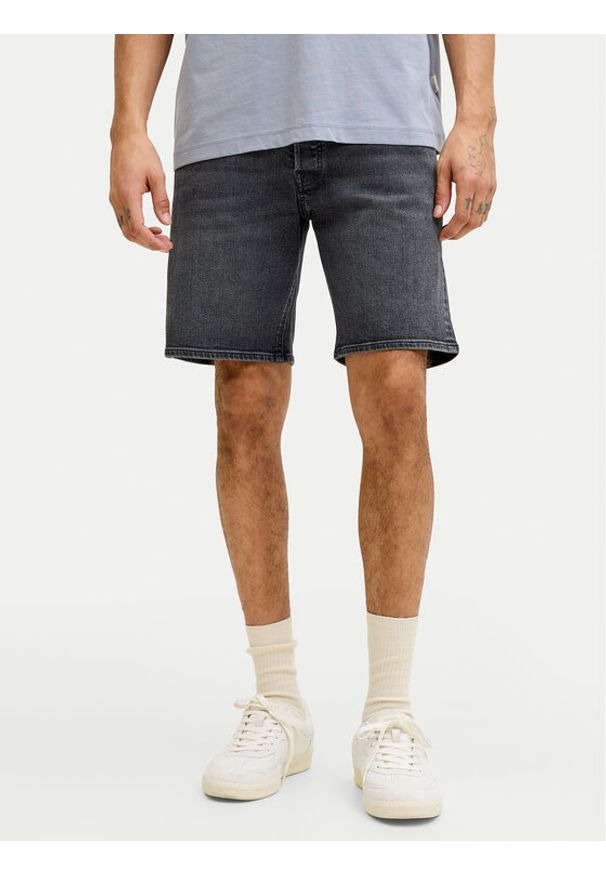 Jack & Jones Szorty materiałowe Rick Original 12290839 Czarny Regular Fit. Kolor: czarny. Materiał: syntetyk