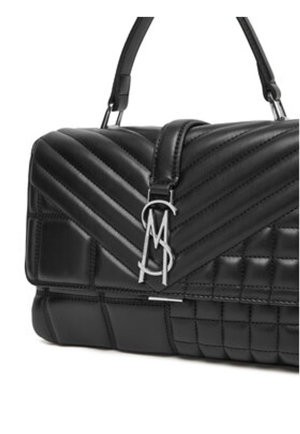 Steve Madden Torebka Bplais SM13001817 Czarny. Kolor: czarny. Materiał: skórzane