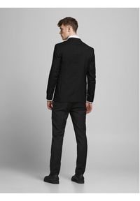 Jack & Jones Garnitur Franco 12181339 Czarny Super Slim Fit. Kolor: czarny. Materiał: syntetyk #5