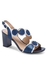 Lasocki Sandały WYL3119-2Z Granatowy. Kolor: niebieski. Materiał: skóra, zamsz #7
