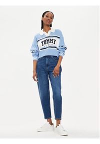 Tommy Jeans Jeansy DW0DW19244 Niebieski Mom Fit. Kolor: niebieski #4