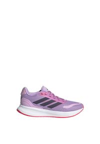 Adidas - Buty Runfalcon 5 Kids. Kolor: fioletowy, różowy, wielokolorowy, czerwony. Sport: bieganie