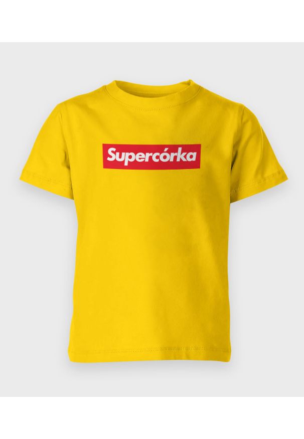 MegaKoszulki - Koszulka dziecięca Supercórka. Materiał: bawełna