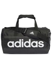 Adidas - Torba adidas Essentials Linear Duffel Bag Extra Small HT4744 - czarna. Kolor: czarny. Materiał: poliester. Sport: fitness #1