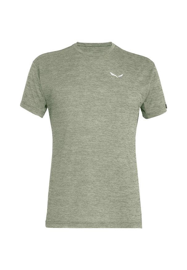 Salewa - Koszulka trekkingowa męska Puez Melange Dry Ss Tee. Kolor: pomarańczowy