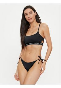 Calvin Klein Swimwear Góra od bikini KW0KW02425 Czarny. Kolor: czarny. Materiał: syntetyk #4