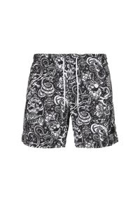 Spodenki kąpielowe Urban Classics pattern. Kolor: niebieski. Długość: krótkie. Sezon: lato #1