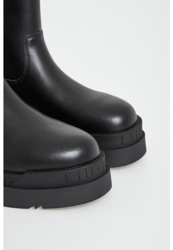 Liu Jo - Botki damskie skórzane LIU JO. Materiał: skóra