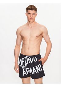 Emporio Armani Underwear Szorty kąpielowe 211740 3R424 21921 Czarny Regular Fit. Kolor: czarny. Materiał: syntetyk #2
