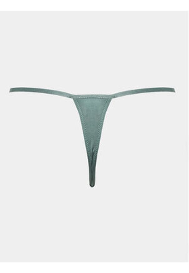 Hunkemöller Stringi Luna 202676 Niebieski. Kolor: niebieski. Materiał: syntetyk