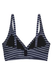 Regatta - Góra Od Bikini Damska Paski Tekstura Paloma. Kolor: biały, wielokolorowy, niebieski. Wzór: paski