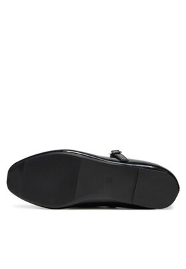 DeeZee Półbuty 23038T51 Czarny. Kolor: czarny. Materiał: skóra