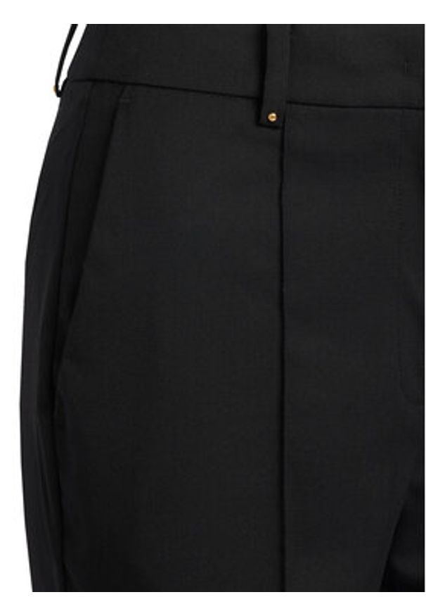 Karl Lagerfeld - KARL LAGERFELD Spodnie materiałowe B1W10003 Czarny Straight Leg. Kolor: czarny. Materiał: syntetyk