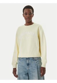 Calvin Klein Jeans Bluza Logo Graphic LV047F818G Biały Regular Fit. Kolor: biały. Materiał: bawełna #1