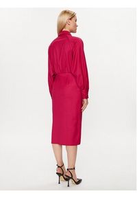 Silvian Heach Sukienka koszulowa GPA23319VE Różowy Regular Fit. Kolor: różowy. Materiał: syntetyk, wiskoza. Typ sukienki: koszulowe