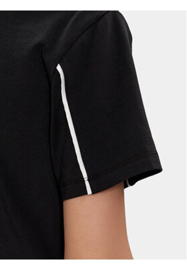 Liu Jo Sukienka codzienna TA4263 JS088 Czarny Regular Fit. Okazja: na co dzień. Kolor: czarny. Materiał: bawełna. Typ sukienki: proste. Styl: casual