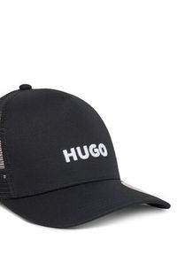 Hugo - HUGO Czapka z daszkiem Marsel-Trucker 50535942 Czarny. Kolor: czarny. Materiał: bawełna, materiał