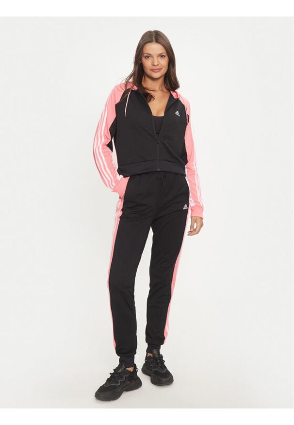 Adidas - adidas Dres Boldblock IX1110 Czarny Loose Fit. Kolor: czarny. Materiał: syntetyk