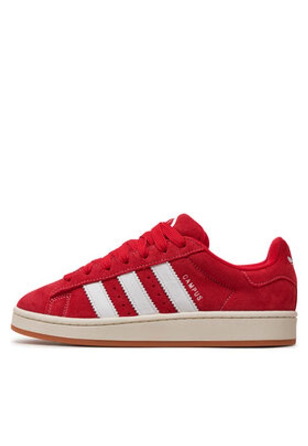 Adidas - adidas Sneakersy Campus 00s H03474 Czerwony. Kolor: czerwony. Materiał: zamsz, skóra. Model: Adidas Campus