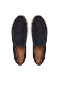 Emporio Armani Półbuty X4Y008 XF848 00285 Granatowy. Kolor: niebieski. Materiał: skóra #5