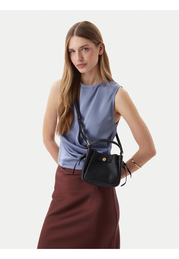 Tory Burch Torebka 179988 Czarny. Kolor: czarny. Materiał: skórzane