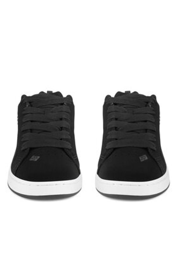 DC Shoes Sneakersy COURT GRAFFIK DC01662061 Czarny. Kolor: czarny. Materiał: nubuk, skóra